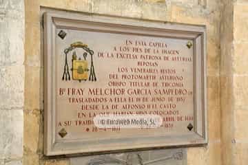 Capilla de Covadonga. Capilla de Covadonga en la Catedral de Oviedo