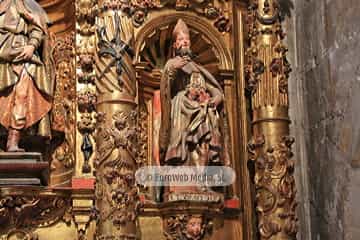 Capilla de la Natividad de la Virgen o de San Roque. Capilla de la Natividad de la Virgen o de San Roque en la Catedral de Oviedo