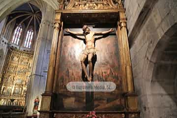 Capilla del Santo Cristo de Velarde. Capilla del Santo Cristo de Velarde en la Catedral de Oviedo