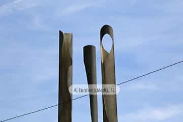 Escultura «Las ondas del río»