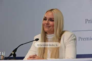 Lindsey Vonn, Premio Princesa de Asturias de los Deportes 2019