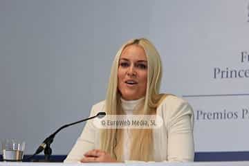 Lindsey Vonn, Premio Princesa de Asturias de los Deportes 2019