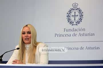 Lindsey Vonn, Premio Princesa de Asturias de los Deportes 2019