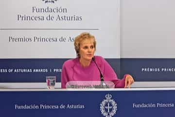 Siri Hustvedt, Premio Princesa de Asturias de las Letras 2019