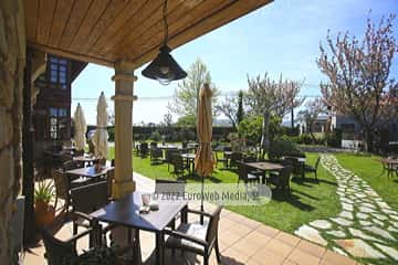 Terraza. Restaurante Chigre Tresali