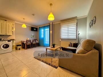Salón cocina. Apartamento Elena