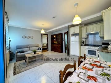 Salón cocina. Apartamento Elena